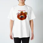 Draw freelyのWe love donuts!!  Regular Fit T-Shirt