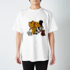 それいゆの（新）仲良し親子シリーズ(猫さん) スタンダードTシャツ