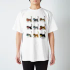 YoakeNecoのよあけねこ　集合 Regular Fit T-Shirt