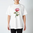 YURI MIUの芍薬 ＊ Pink Peony 01 スタンダードTシャツ