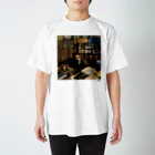 shoshi-gotoh 書肆ごとう 雑貨部のエドモンさん Regular Fit T-Shirt