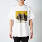 a.m　factoryのもふもふデグーシリーズ Regular Fit T-Shirt