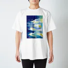 sketchbook shopの青の淵 Regular Fit T-Shirt