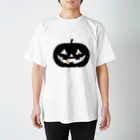 めいぷるのかぼちゃにゃ(シルエット) Regular Fit T-Shirt