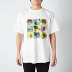 a.m　factoryのデグーしか勝たん Regular Fit T-Shirt