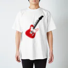 shimizu storeのCAT GUITAR Regular Fit T-Shirt