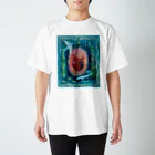 月ノ子の森に恋してのムラナギ／ハートオンベルベット Regular Fit T-Shirt