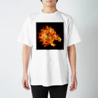 FUJIOKA FACTORYのfire_lion Regular Fit T-Shirt