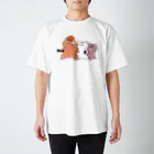 ちよまる🦄のびびりぱーてぃーず　カラーver Regular Fit T-Shirt