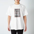 外国風景攝影有限公司の【建築】香港高層マンション-TATE-Pink スタンダードTシャツ