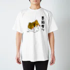 くまおのままの神社猫ちゃこ　香箱座り スタンダードTシャツ