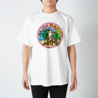 虹乃屋-RainbowKitchen-のENGLISH RAINBOW T スタンダードTシャツ