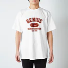 Red Rubber Ballのアインシュタイン〈カレッジ風〉 Regular Fit T-Shirt