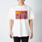 hitoyasumi。のwalk. for hitoyasumi。シルエット Regular Fit T-Shirt