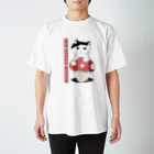 もふもふミュージアムの前髪切りすぎねこ Regular Fit T-Shirt