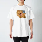 サメとメンダコ[namelessmm2]のたい焼き食べたいサメとメンダコ Regular Fit T-Shirt