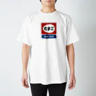 kg_shopのたまご レトロ看板パロディ Regular Fit T-Shirt