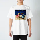 ワンこよみ時々ネコの七夕Coco & Keith Regular Fit T-Shirt