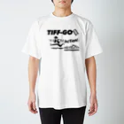 東京国際映画祭 学生応援団の学生応援団　Tシャツ「TIFF-GO」 スタンダードTシャツ