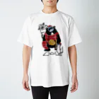 動物たちの日常の野球　base ball スタンダードTシャツ