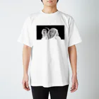 ホビヲの映画感想画のTシャツ屋さんの宇宙で再会する息子と頑固親父 Regular Fit T-Shirt