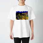 mochi-ゆる絵ショップ‐の台湾の九份ゆる絵 Regular Fit T-Shirt