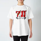 ＳＩＬＶＥＲＷＯＬＦＭＥＮmixculturedesinのゲリラコレクション「７１１」Tシャツ Regular Fit T-Shirt