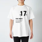TOPECONHEROESの素数デザイン スタンダードTシャツ