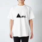 ALONE OFFICIAL STOREの〖黒〗「ALONE LOGO Tシャツ」 スタンダードTシャツ