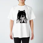 れんのぐっずの黒髪猫ちゃん Regular Fit T-Shirt