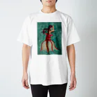 Nellyhime のアートのファンタジー 人魚 スタンダードTシャツ