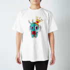 草色みどり🍃の食い破る芋虫 Regular Fit T-Shirt