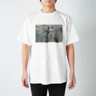 釉薬(ゆうやく)の留まる群青 Regular Fit T-Shirt