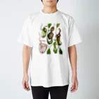 uovo  ウーヴォのuovo 食虫植物がら スタンダードTシャツ