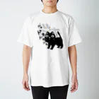 イラスト MONYAAT のねこの ろっぽはドキドキ** Regular Fit T-Shirt