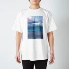 chobi×wakaのshrahama001 Regular Fit T-Shirt