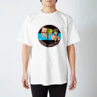 米田淳一未来科学研究所ミュージアムショップ（SUZURI支店）の鉄研でいずヘッドマーク柄 Regular Fit T-Shirt