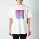 ワンダーシレールのシードオブライフ グラデーションシリーズ（ピンクパープル） Regular Fit T-Shirt