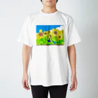 canyouの向日葵のおんなのこ Regular Fit T-Shirt