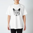 marimaruのロシアンブルー猫 スタンダードTシャツ