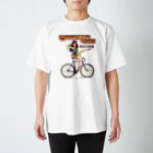 nidan-illustrationの"Cotton Mile Cycles" Regular Fit T-Shirt