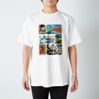 すとろべりーガムFactoryのドット浮世絵 Regular Fit T-Shirt