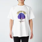 Goburin Marketの星の木(青･星ｶﾗﾌﾙ) スタンダードTシャツ