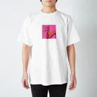ハッピーエンジェルの虹とエンジェル Regular Fit T-Shirt