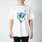 Fowerseedsのおもいやりイルカ・クローバー【SUZURI限定】 Regular Fit T-Shirt