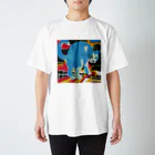 ドッペルお猫さまの見返りお猫さま Regular Fit T-Shirt