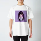 めろぉのめんへら めろぉちゃん 背景付き Regular Fit T-Shirt