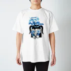 あたしはメンヘラヘラ子ちゃんのヘラ代ちゃん（あお）Tシャツ Regular Fit T-Shirt