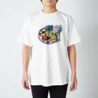 fujinasu2274の野鳥まんじゅう盛り合わせ Regular Fit T-Shirt