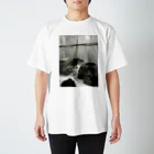 4ママブイやんのウーパールーパーのクロスケ Regular Fit T-Shirt